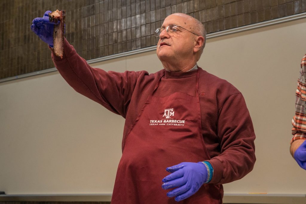 The Camp Brisket program was led by Dr. Jeff Savell, University Distinguished Professor and E.M. “Manny” Rosenthal chairholder in the department of animal science.