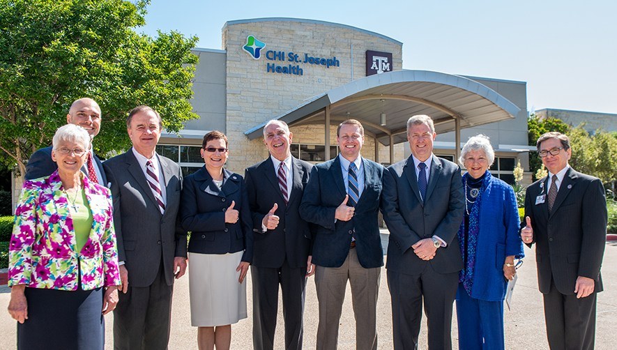 CHI St. Joseph Health and Texas A&M University Health Science Center today announced plans to strengthen their partnership to establish a co-branded primary care network. (Texas A&M University Health Science Center)