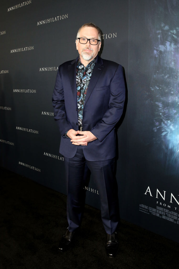 Author Jeff VanderMeer attends the Los Angeles Premiere of 'Annihilaton' at Regency Village Theatre on February 13, 2018 in Westwood, California. (Photo by Rachel Murray/Getty Images for Paramount Pictures)