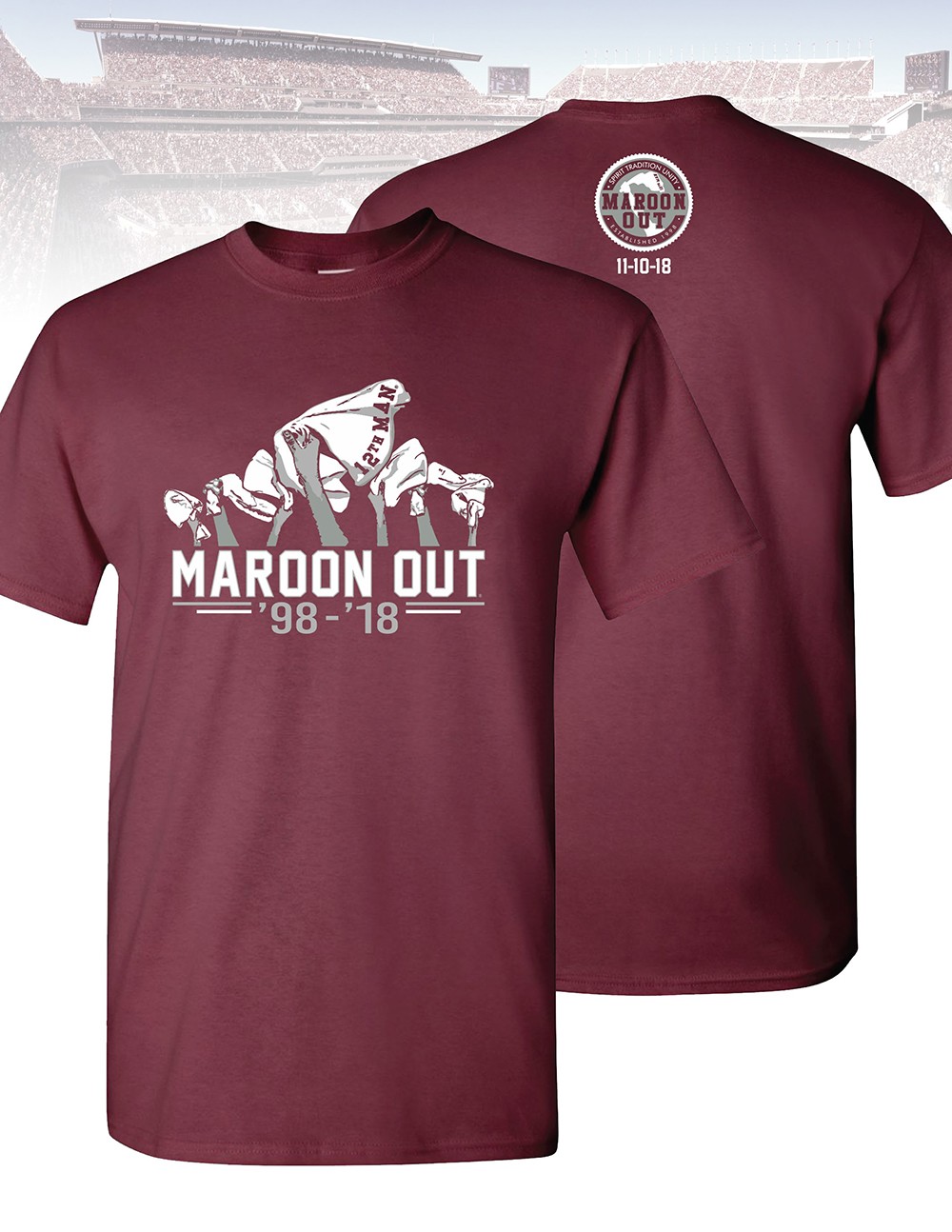 maroon out