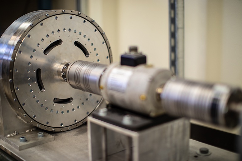 a doctoral student in the Department of Electrical and Computer Engineering at Texas A&M University, is studying the use of magnetic gears and their advantages over the traditional mechanically geared machines.